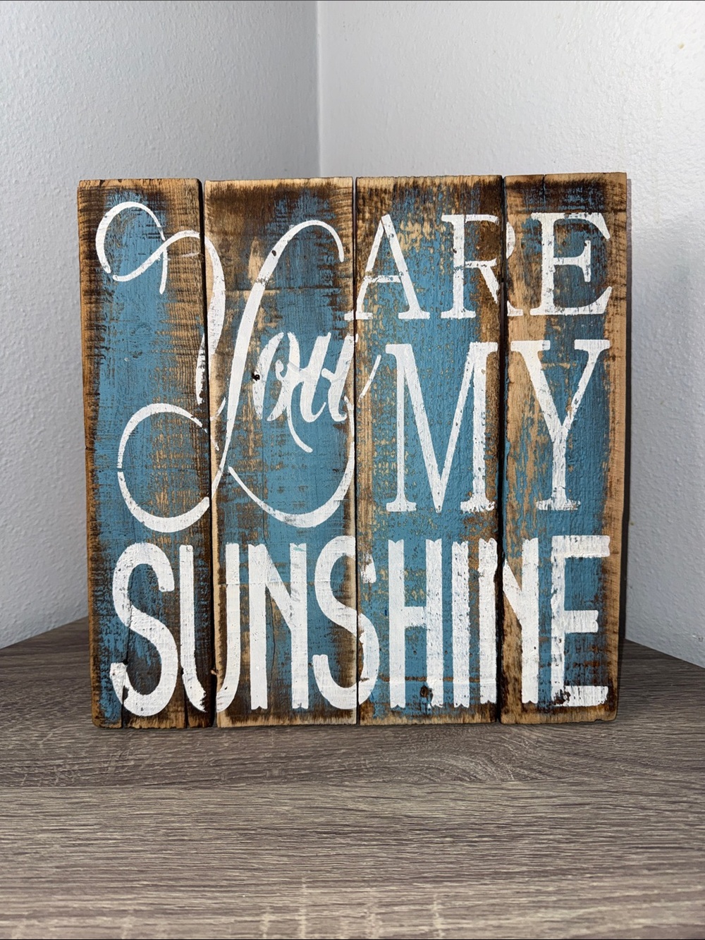 You Are My Sunshine Rustic Wood Wall Sign